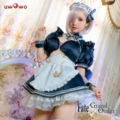 UWOWO Plus Size Fate Grand Order/FGO Mash/Matthew Kyrielite New Maid Version Cosplay Costume Girls Cute Dress -Uwowo Cosplay Sales 2 a8889d23 78d0 4c9d a5fb a1df4af3aeb6