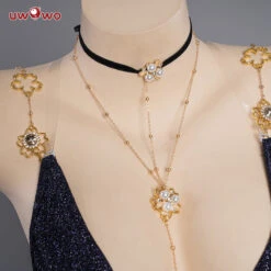 Uwowo Genshin Impact Fanart: Yae Miko Gown Cocktail Dress Formal Wear Sexy Cosplay Costume -Uwowo Cosplay Sales 2 dab45436 1e37 4c73 8612 894da23b659b