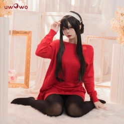 Uwowo Plus Size Anime Spy X Family: Yor Forger Sweater Yor Forger Dress Christmas Cosplay Costume Casual Red Sweater -Uwowo Cosplay Sales 2 dfb0d585 c766 43ff af58 a269cf056a1d