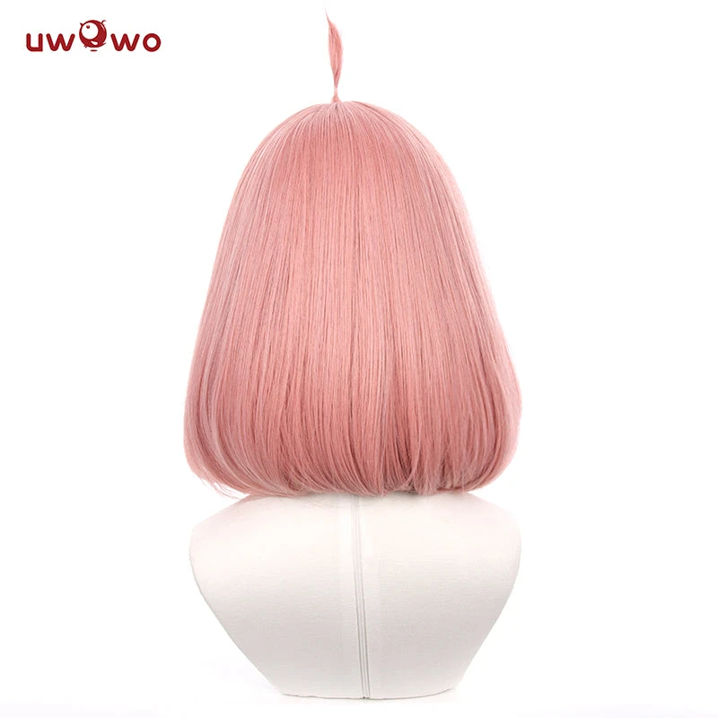 Uwowo Anime Spy X Family Cosplay Anya Forger Wig Anya Costume Wig 35cm Pink Short Hair 3 Uwowo Anime Spy X Family Cosplay Anya Forger Wig Anya Costume Wig 35cm Pink Short Hair - Image 3