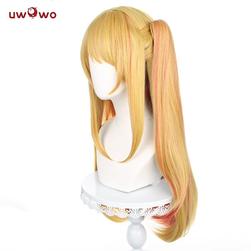 Uwowo Collab Series: Anime Oshi No Ko Cosplay Wig Ruby Hoshino Cosplay Wig Yellow Long Hair 3 Uwowo Collab Series: Anime Oshi No Ko Cosplay Wig Ruby Hoshino Cosplay Wig Yellow Long Hair - Image 3