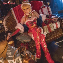 Exclusive Authorization Uwowo X Sakiyamama Fate Grand Order/FGO Fanart Artoria Pendragon Christmas Ver Holiday Cosplay Costumes -Uwowo Cosplay Sales 3 3b153b59 c2f9 431c 9cf4 a186bff3416e