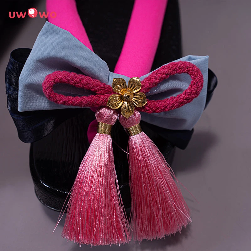 Uwowo Game Genshin Impact Kamisato Ayaka Frostflake Heron Cosplay Shoes 5 Uwowo Game Genshin Impact Kamisato Ayaka Frostflake Heron Cosplay Shoes - Image 5