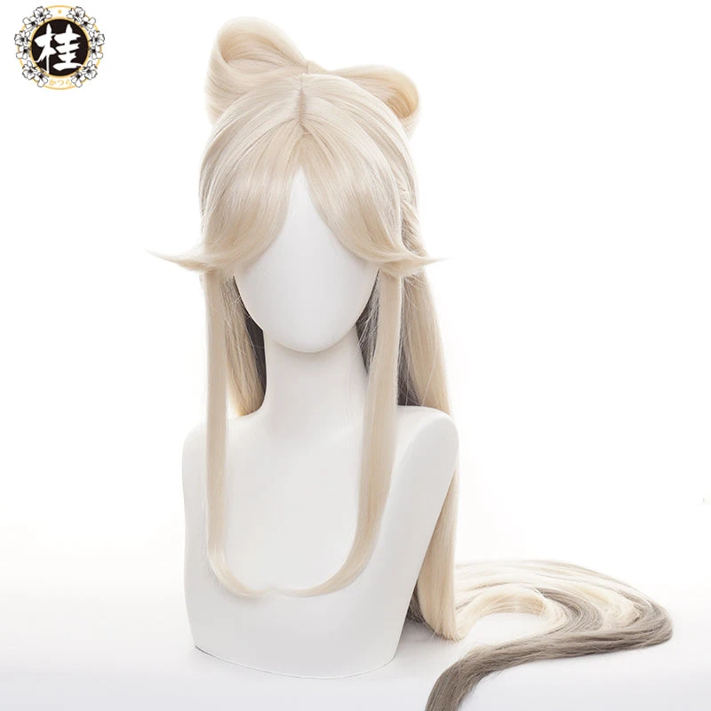 Uwowo Game Genshin Impact Ningguang Cosplay Wig 2 Uwowo Game Genshin Impact Ningguang Cosplay Wig - Image 2