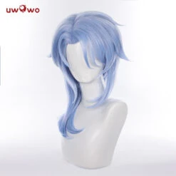Uwowo Genshin Impact Kamisato Ayato Male Cosplay Inazuma Costume Wig 45CM Blue Wig 6 Uwowo Genshin Impact Kamisato Ayato Male Cosplay Inazuma Costume Wig 45CM Blue Wig -Uwowo Cosplay Sales 3 4bbd90dd 3090 42ac 8570 317f412ea30e