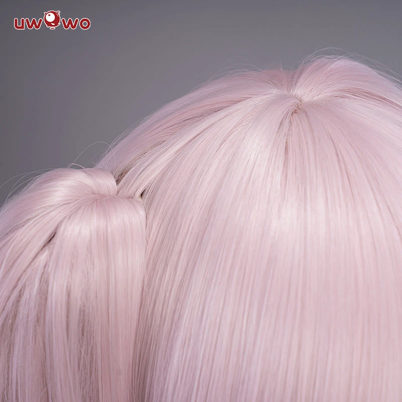 Uwowo Cat Pink Eviltia Avelukia Wig Anime Figure Model Cosplay Eviltia Wig Light Pink Long Hair 4 Uwowo Cat Pink Eviltia Avelukia Wig Anime Figure Model Cosplay Eviltia Wig Light Pink Long Hair - Image 4