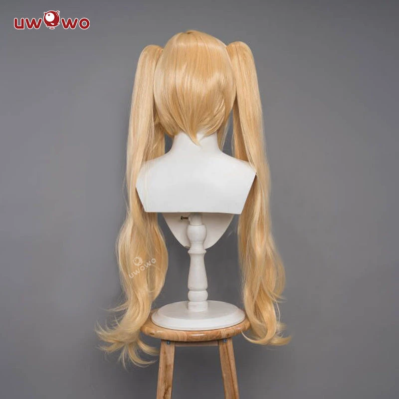 Uwowo Game Dungeon Fighter DNF Fanart: Battle Mage Demon Little Devil Loli Cute Cosplay Wig Yellow Long Hair 3 Uwowo Game Dungeon Fighter DNF Fanart: Battle Mage Demon Little Devil Loli Cute Cosplay Wig Yellow Long Hair - Image 3