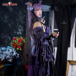 Exclusive Uwowo Genshin Impact Fanart Keqing Succubus Gown Dress Cosplay Costume -Uwowo Cosplay Sales 3 66c3cbb9 5cc8 4f96 b232 29c399e850fe
