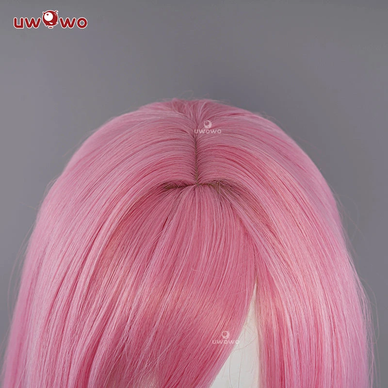 Uwowo Game Honkai Impact 3: Elysia Cosplay Wig Pink Long Hair 5 Uwowo Game Honkai Impact 3: Elysia Cosplay Wig Pink Long Hair - Image 5