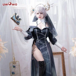 Uwowo Anime Date A Live: Nia Honjo Astral Dress Sister Nun Cosplay Costume -Uwowo Cosplay Sales 3 db75fd90 4c11 4937 b923 47284594b291