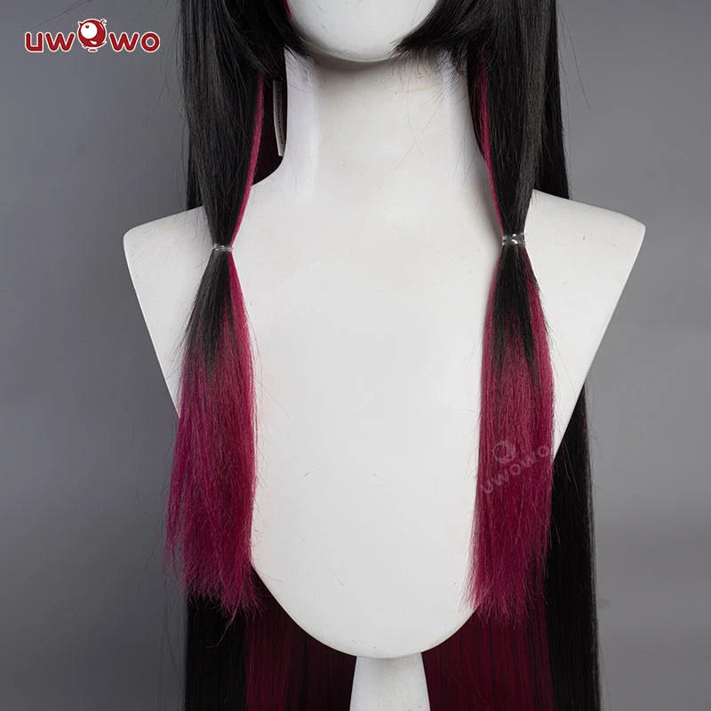 Uwowo Game Genshin Impact Cosplay Wig Fatui Cosplay Wig Columbina Wig 4 Uwowo Game Genshin Impact Cosplay Wig Fatui Cosplay Wig Columbina Wig - Image 4