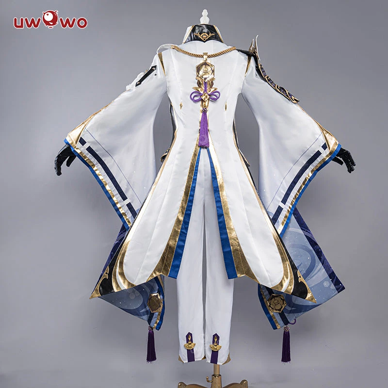 Uwowo Genshin Impact Kamisato Ayato Male Cosplay Inazuma Costume 3 Uwowo Genshin Impact Kamisato Ayato Male Cosplay Inazuma Costume - Image 3