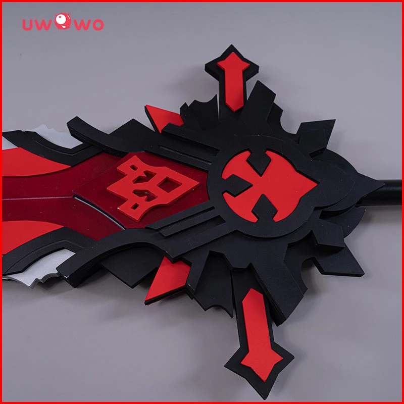 Uwowo Game Genshin Impact Diluc Weapons Wolf's Gravestone Cosplay Props Claymores Props 2 Uwowo Game Genshin Impact Diluc Weapons Wolf's Gravestone Cosplay Props Claymores Props - Image 2