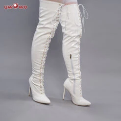Uwowo Nier: Automata 2B White Wedding Dress Bride Cosplay Costume Shoes -Uwowo Cosplay Sales 44 39e43573 eb37 4487 9378 6316c1d94b09