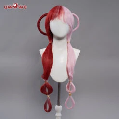 Anime One Piece Cosplay Wig Uta Cosplay Wig Red Pink Long Hair -Uwowo Cosplay Sales 4 02bf9a74 701c 4803 8c89 e21f4e02185f