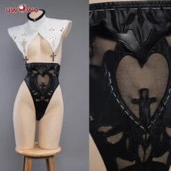 Uwowo×DISHWASHER1910 Nier: Automata 2B Nun Sister Maid Fanart Ver. Cosplay Costume -Uwowo Cosplay Sales 4 2d309188 5056 439e babb 625710296566