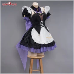 Uwowo Genshin Impact Fanart Fischl Maid Dress Cosplay Costume -Uwowo Cosplay Sales 4 3