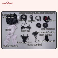 Uwowo Anime My Dress-Up Darling Shizuku-Tan Marin Kitagawa 2-in-1 Maid&Lingerie Cosplay Costume -Uwowo Cosplay Sales 4 4d7251a3 b342 430e a0cb 79a277466695