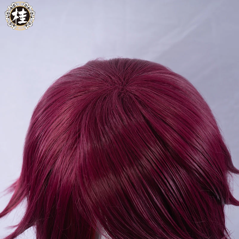 Uwowo Game Genshin Impact Rosaria Cosplay Wig 35cm Red Wine Short Hair 5 Uwowo Game Genshin Impact Rosaria Cosplay Wig 35cm Red Wine Short Hair - Image 5