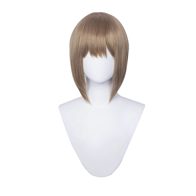 The Combat Maid Series ♥ Heart Cosplay Wig 35cm Light Brown Updo Hair 5 The Combat Maid Series ♥ Heart Cosplay Wig 35cm Light Brown Updo Hair - Image 5