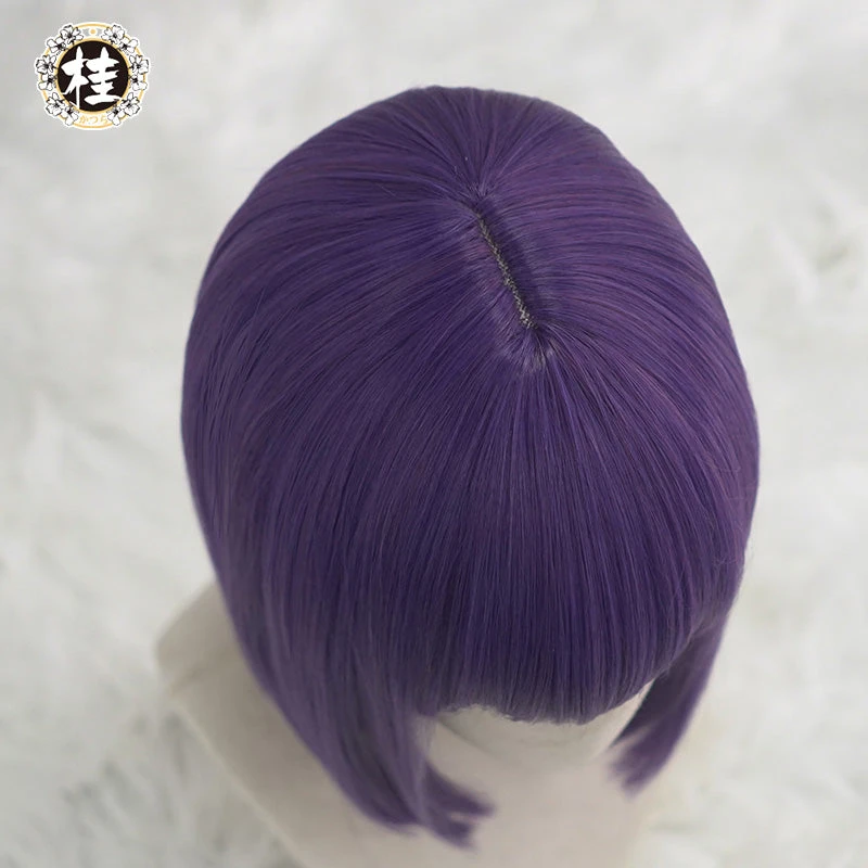 UWOWO Shuten Douji Cosplay Wig 35cm Purple Short Hair Fate Grand Order/FGO Wig 4 UWOWO Shuten Douji Cosplay Wig 35cm Purple Short Hair Fate Grand Order/FGO Wig - Image 4
