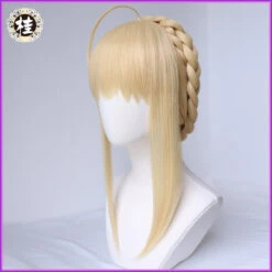 UWOWO Fate Grand Order/FGO Artoria Pendragon (Lancer) Cosplay Wig 40cm Gold Wig -Uwowo Cosplay Sales 4 ac1b808e 390e 41fa ad39 75ab512846cd