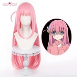 UWOWO Gotou Hitori Cosplay Bocchi The Rock Gotou Hitori Cosplay Wig Pink Long Hair -Uwowo Cosplay Sales 4 c59beeac c901 4dfb ae92 c895d91d14f5