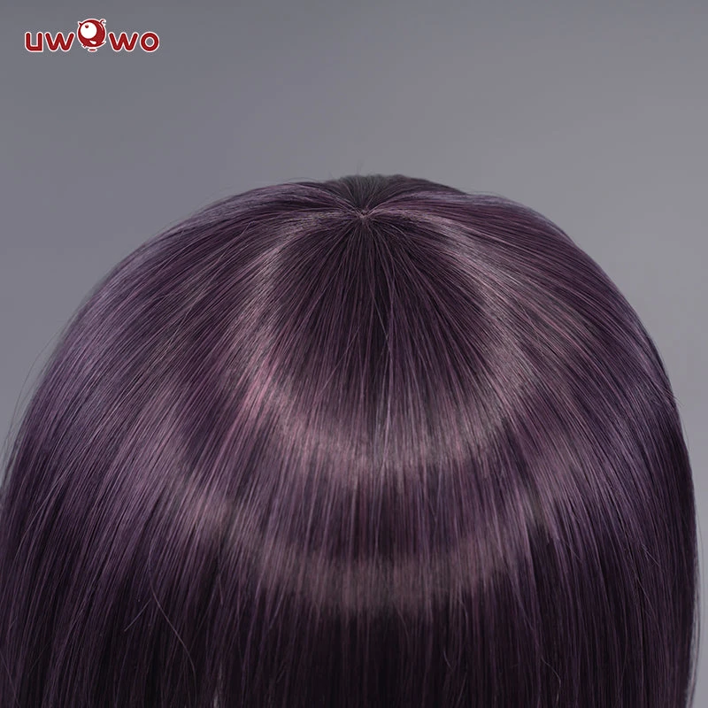 Uwowo Anime My Dress-Up Darling Marin Kitagawa Cosplay 35CM Dark Purple Hair Cosplay Wig 4 Uwowo Anime My Dress-Up Darling Marin Kitagawa Cosplay 35CM Dark Purple Hair Cosplay Wig - Image 4