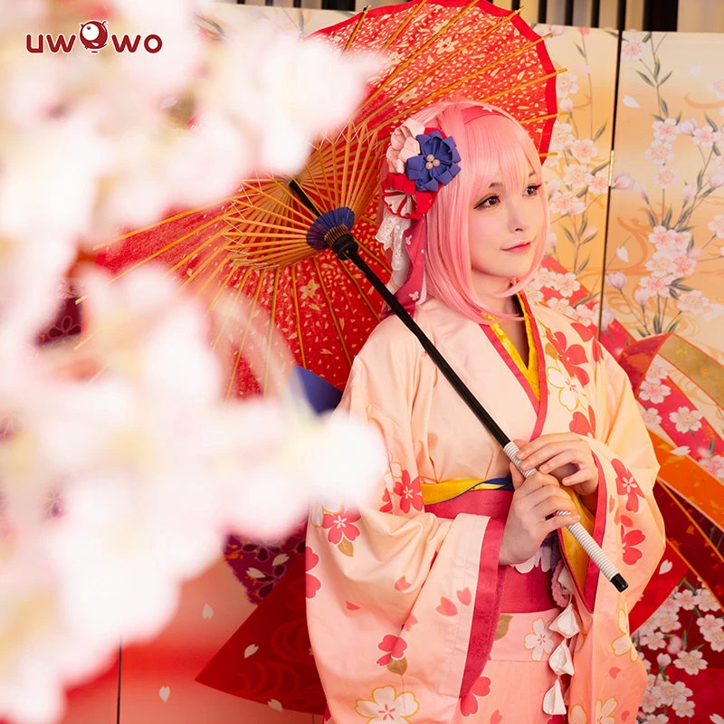 Uwowo Game Princess Connect! Re:Dive Kusano Yui New Year Ver. Cosplay Costume Cute Kimono Dress 5 Uwowo Game Princess Connect! Re:Dive Kusano Yui New Year Ver. Cosplay Costume Cute Kimono Dress - Image 5