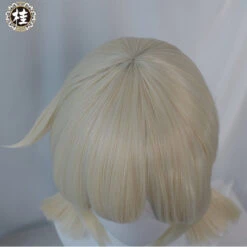 Uwowo Game Genshin Impact Klee Fleeing Sunlight Cosplay Wig Spark Knight Red Burny Girl 40cm Cream Gold Twin Tail Hair -Uwowo Cosplay Sales 55