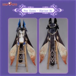 Uwowo Genshin Impact: Cyno Boy Sumeru Electro Egyptian Male Cosplay Costume -Uwowo Cosplay Sales 555555