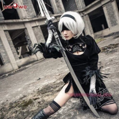 Uwowo Game Nier: Automata YoRHa No.2 Type B 2B Cosplay Costume -Uwowo Cosplay Sales 5 1820288d e8e1 41bd 906a 23deb8da92fe