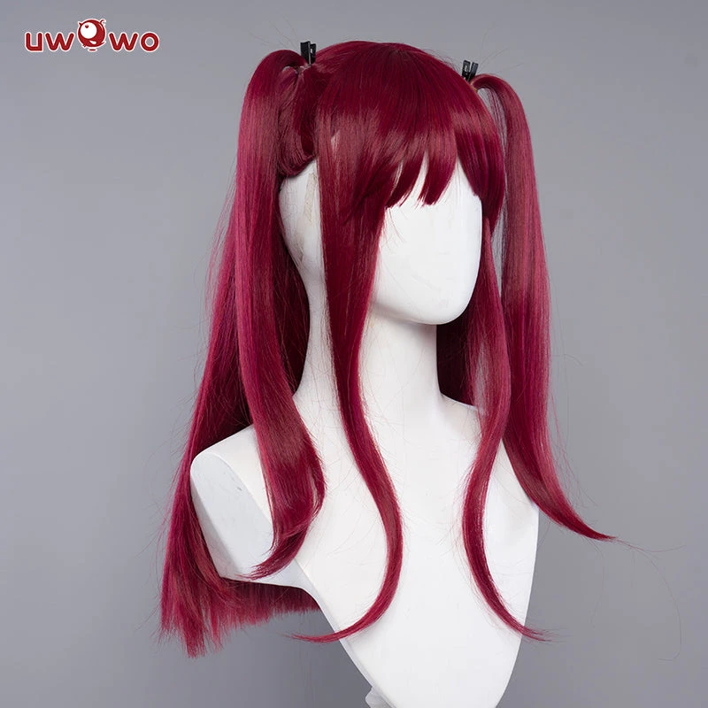 Uwowo Anime My Dress-Up Darling Marin Kitagawa Little Devil Cute Sexy Cosplay Wig Pink Long Hair 3 Uwowo Anime My Dress-Up Darling Marin Kitagawa Little Devil Cute Sexy Cosplay Wig Pink Long Hair - Image 3