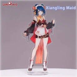 Uwowo Genshin Impact Fanart Maid Series: Mona Beidou Kokomi Keqing Rosaria Yae Miko Gift Figure Standee Acrylic Figures -Uwowo Cosplay Sales 5 40dca492 9a89 4c1a b487 5cbc286fe90d
