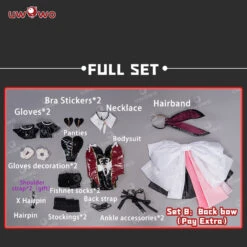 Uwowo×DISHWASHER1910: Marin Kitagawa Bunny Suit My Dress-Up Darling Fanart Cosplay Costume -Uwowo Cosplay Sales 5 7640f052 e301 4fe6 bc55 1a3e8b29a1ad