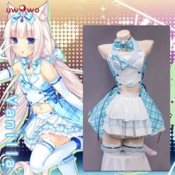 Uwowo Game Nekopara Live Catgirls Vanilla Idol Stage Performance Cosplay Costume