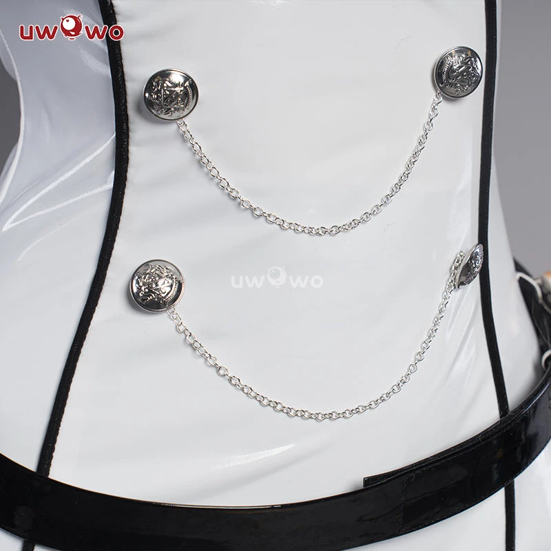 Uwowo Genshin Impact Fanart: Raiden Shogun Ei Officer Uniform Baal Police Cosplay Costumes 5 Uwowo Genshin Impact Fanart: Raiden Shogun Ei Officer Uniform Baal Police Cosplay Costumes - Image 5