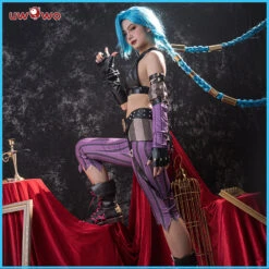 Uwowo Game League Of Legends Cosplay LOL Cos Jinx Cosplay LOL Arcane Young Ver Jinx Costume -Uwowo Cosplay Sales 5 a16443aa 0353 4882 8bcb a6e076b57539