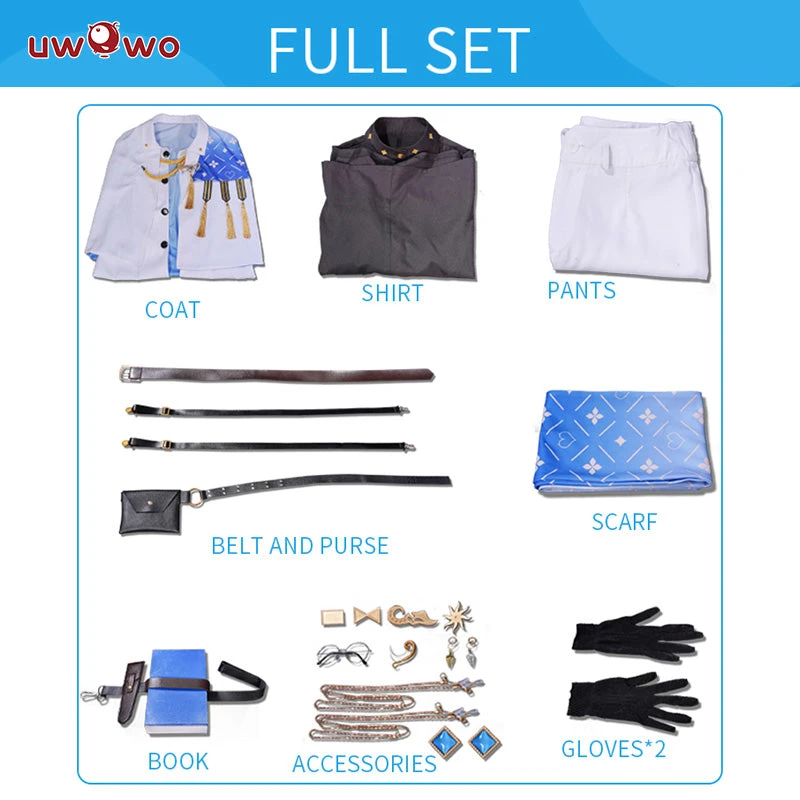 Uwowo Collab Series NIJISANJI Cosplay Vtuber Ike Eveland Cosplay Costume 5 Uwowo Collab Series NIJISANJI Cosplay Vtuber Ike Eveland Cosplay Costume - Image 5