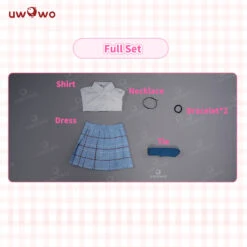 Uwowo Anime My Dress Up Darling Kitagawa Marin Cosplay Costume JK School Uniform -Uwowo Cosplay Sales 5 a9a179fe e151 4296 b842 c84cb079b179