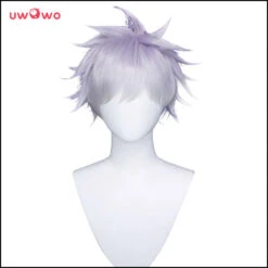 Uwowo Anime Jujutsu Kaisen Satoru Gojo Cosplay Wig 28CM Light Purple White Gradient Short Hair -Uwowo Cosplay Sales 5 ac3bb2af 729b 483c 9c59 1c78fc116b0f