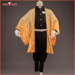 Uwowo Plus Size Demon Slayer Cosplay Kimetsu No Yaiba Agatsuma Zenitsu Cosplay Costume Demon Slaying Corps Uniform -Uwowo Cosplay Sales 5 bd8d231f d866 4f95 9ee7 9a28bb81d933