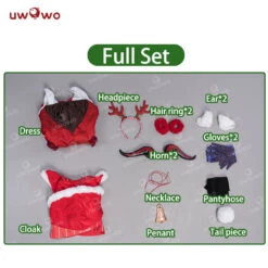 Uwowo Genshin Impact Fanart Ganyu Holiday Christmas Cosplay Costume -Uwowo Cosplay Sales 5 e26dd0bf f511 4441 a24f 14866c8279a8
