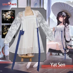 Uwowo Game Azur Lane Yat Sen White Chinese Style Dress Cosplay Cosutme -Uwowo Cosplay Sales 6391ace427ade714b70fb966024ae804 bb15761b 4731 43fd a0b3 9d17b7749e5a