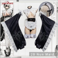 Uwowo×DISHWASHER1910 Nier: Automata 2B Nun Sister Maid Fanart Ver. Cosplay Costume