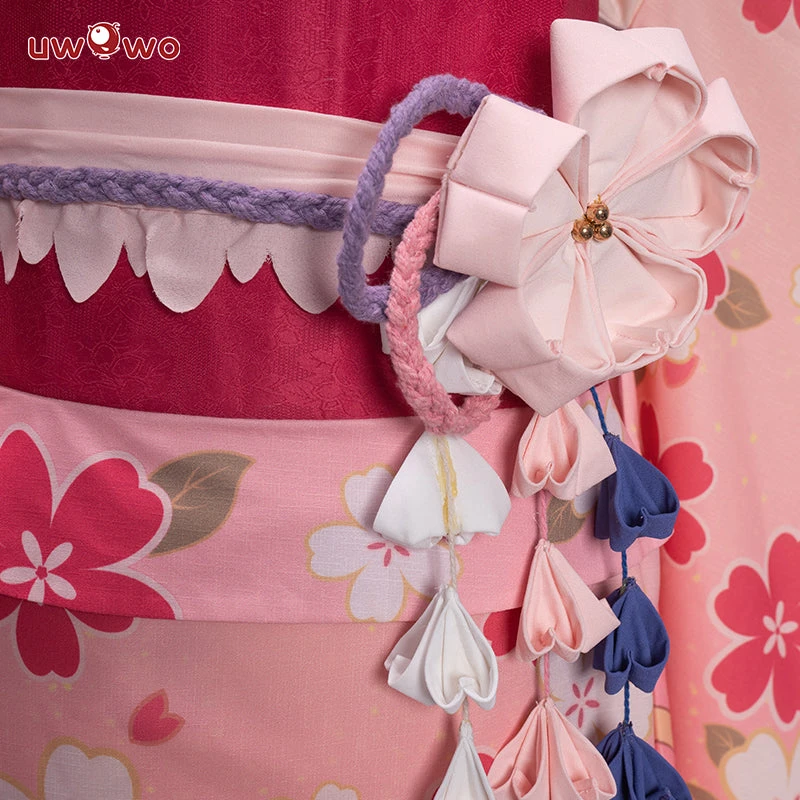 Uwowo Game Princess Connect! Re:Dive Kusano Yui New Year Ver. Cosplay Costume Cute Kimono Dress 2 Uwowo Game Princess Connect! Re:Dive Kusano Yui New Year Ver. Cosplay Costume Cute Kimono Dress - Image 2