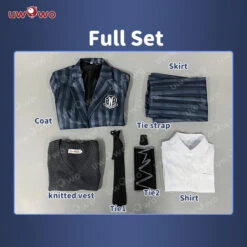 Uwowo Wednesday Addams School Uniform Cosplay Costume -Uwowo Cosplay Sales 6 1b14b584 7111 4a28 a72d 58f9eb1e5561