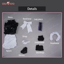 UWOWO Fate/Grand Order FGO Mashu Kyrielight Maid Cosplay Costume -Uwowo Cosplay Sales 6 377968ee 1b6f 4a17 947f a0ce64e8c177