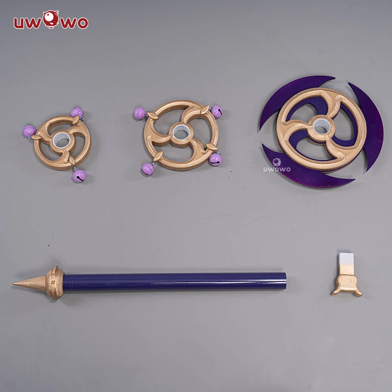Uwowo Game Genshin Impact Yae Miko Cosplay Props Kagura's Verity Yae Miko Weapon 6 Uwowo Game Genshin Impact Yae Miko Cosplay Props Kagura's Verity Yae Miko Weapon - Image 6