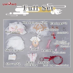 Exclusive Authorization Uwowo X Ailish: Genshin Impact Fanart Yae Miko Bride Ver. Cosplay Costume -Uwowo Cosplay Sales 6 9d55b6e0 d742 4b9e 994b a127b7e3ef77